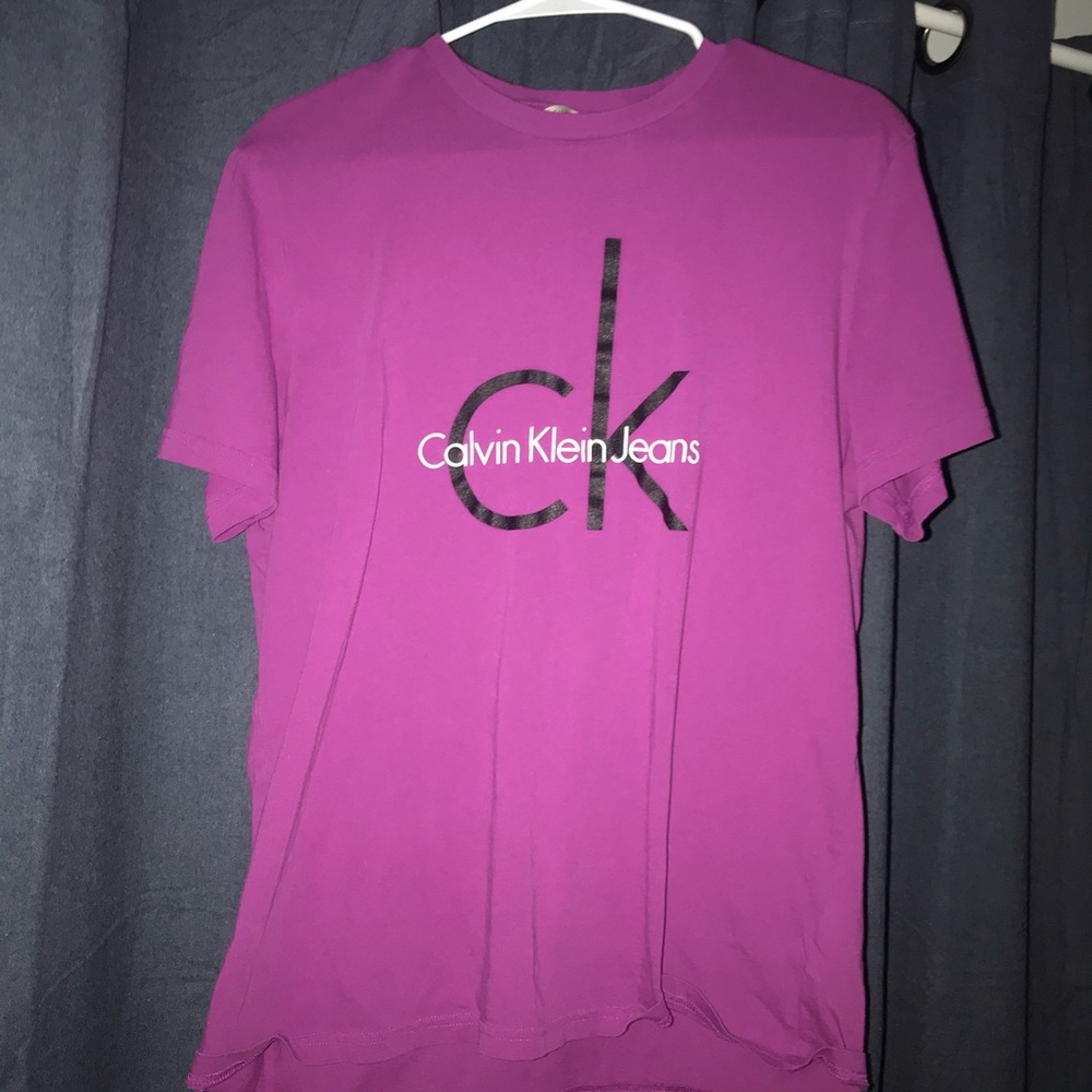 Purple CK tee
